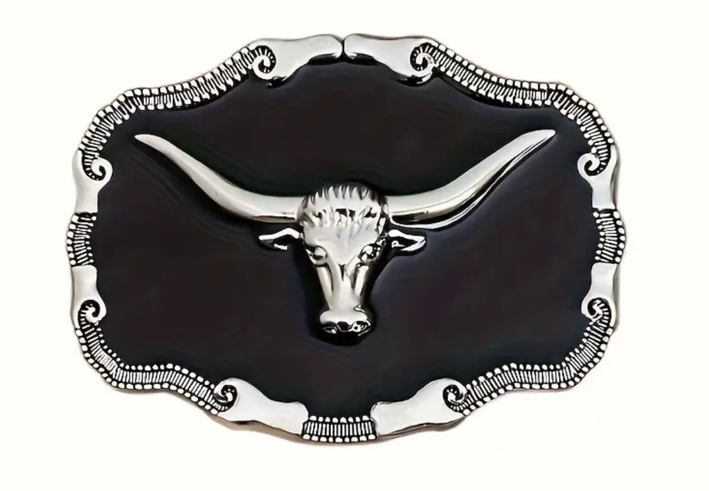 Western Buckle - Black