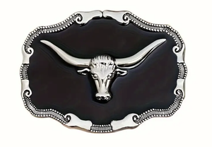 Western Buckle - Black