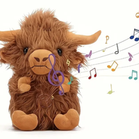 Highland Cow Interactive Toy