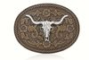 Western Buckle - Bull Head