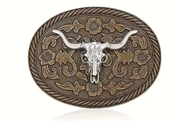 Western Buckle - Bull Head