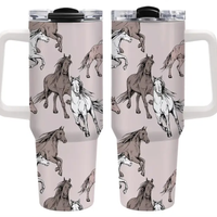 Western Themed Tumbler