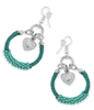 Earrings - Heart Embrace Hoop