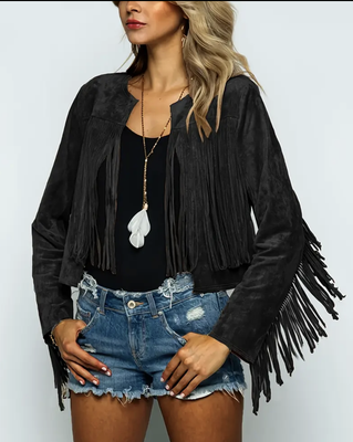 Rifl'd Jacket - Fringed