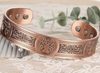 Copper Bangle - Tree of Life