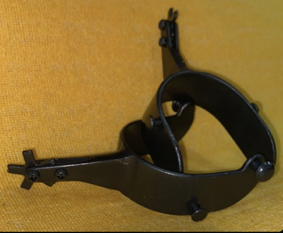 Bullriding Spurs 22* Turn - Youth