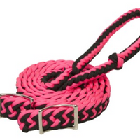 Nylon Braided Barrel Reins