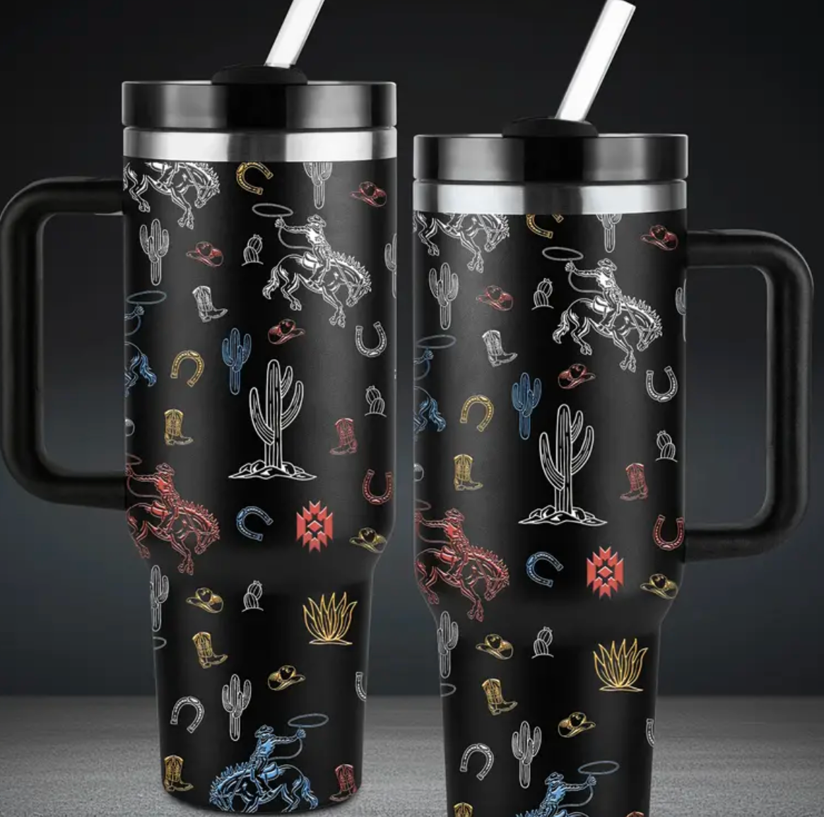 Western Themed Tumbler