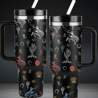 Western Themed Tumbler