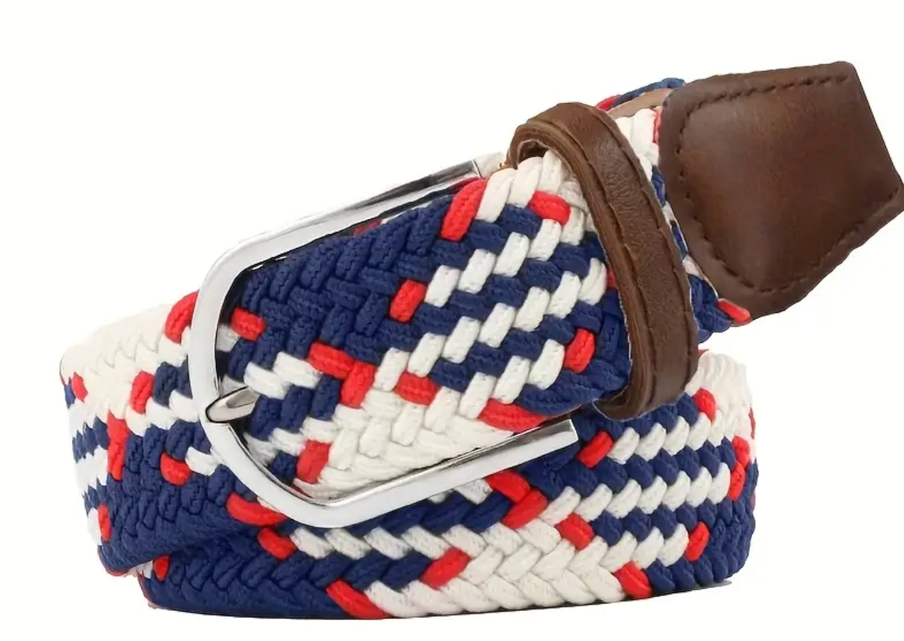 Rifl'd Western Wear Elastic Belt