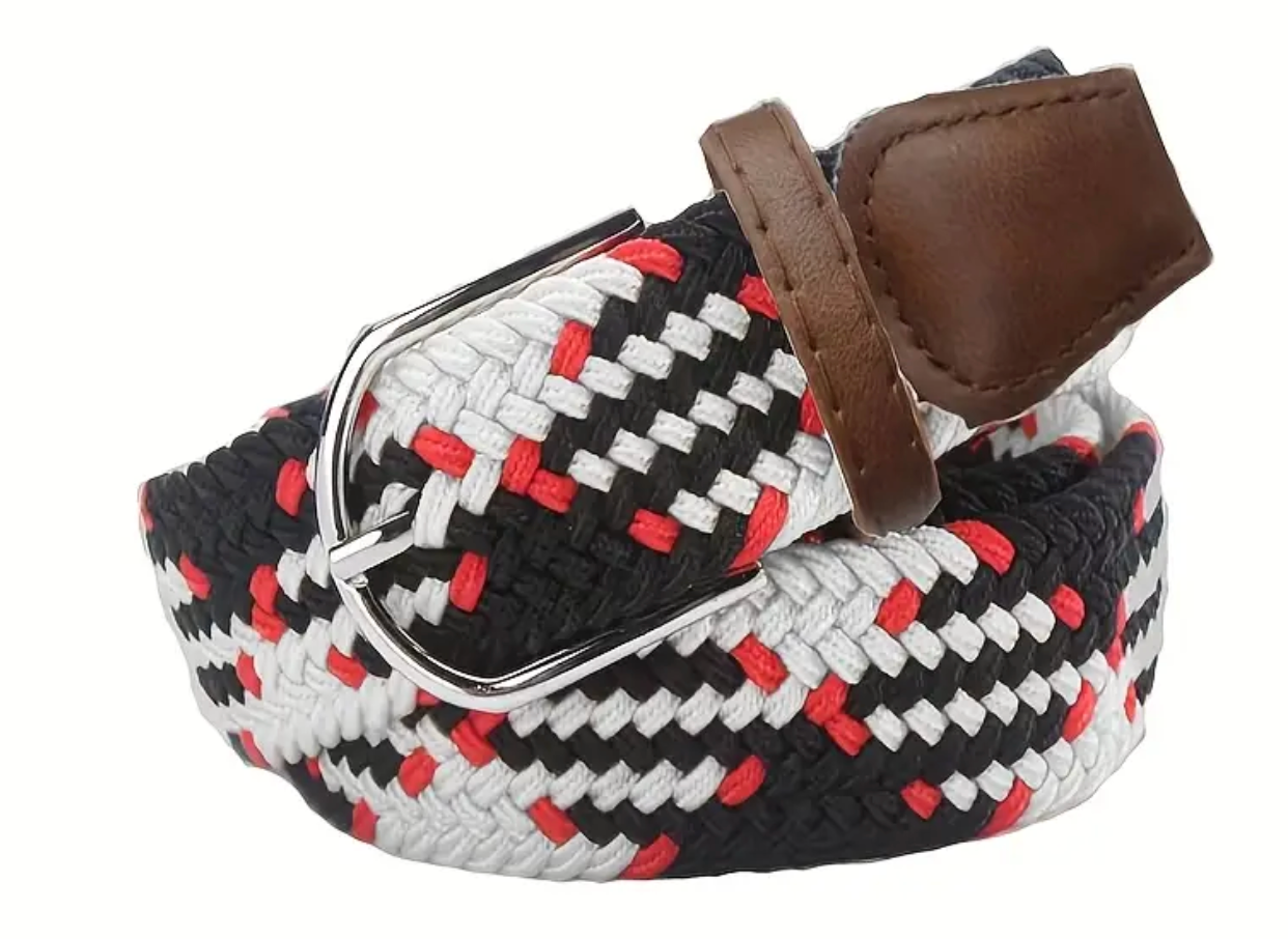 Rifl'd Western Wear Elastic Belt