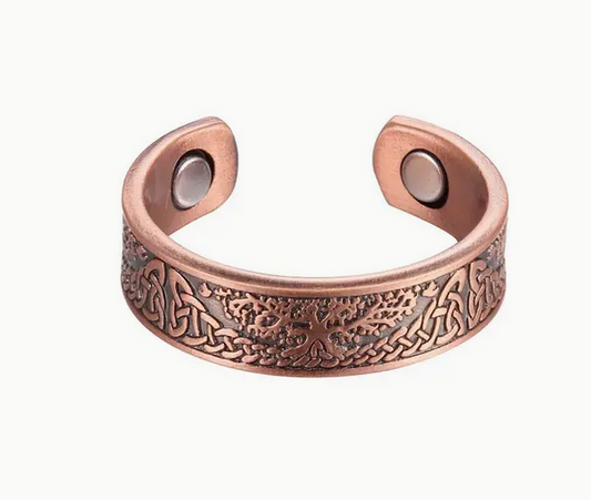 Rings - Copper Magnetic Celtic