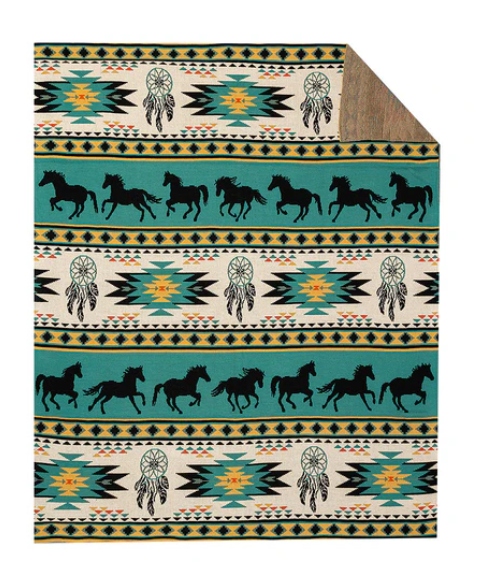 Western Woven Wonders Throws