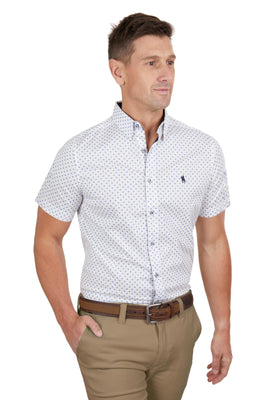 Mens Thomas Cook Jude Tailored S/S Shirt