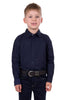 Boys Thomas Cook Linen L/S Shirt