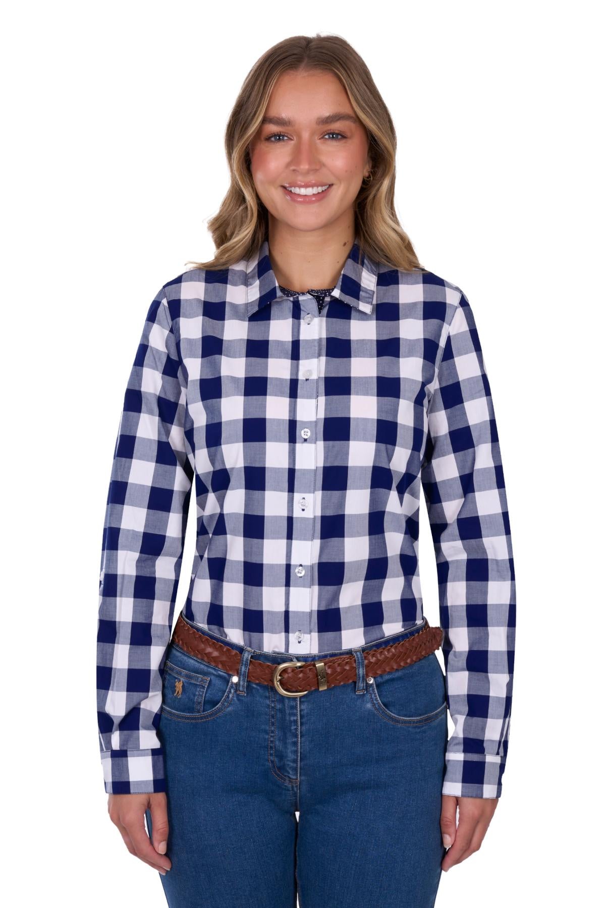 Thomas Cook - Womens Scarlet Long Sleeve Shirt