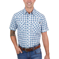 Mens Wrangler Dane Short Sleeve Shirt