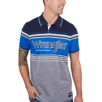 Mens Wrangler Joel Short Sleeve Polo Shirt