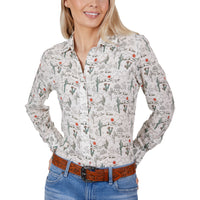 Wrangler Women's Sadie Long Sleeve Shirt - Multi