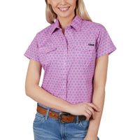 Womens Wrangler Carly Short Sleeve Shirt