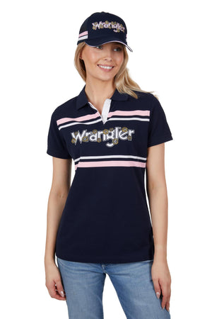 Womens Wrangler Lucy Short Sleeve Polo