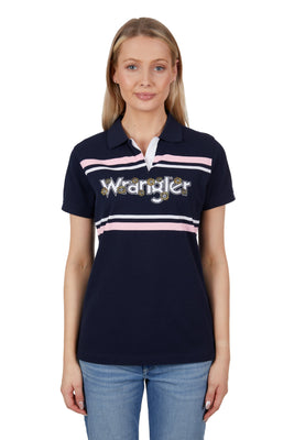 Wrangler Womens Daisy short Sleeve Polo