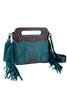 Wrangler Embroidered Fringe Crossbody Bag - Summer 2024