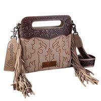 Wrangler Embroidered Fringe Crossbody Bag - Summer 2024