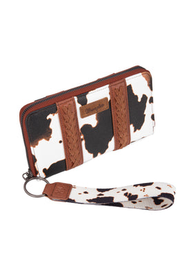 Wrangler Cowprint Large Wallet - Summer 2024