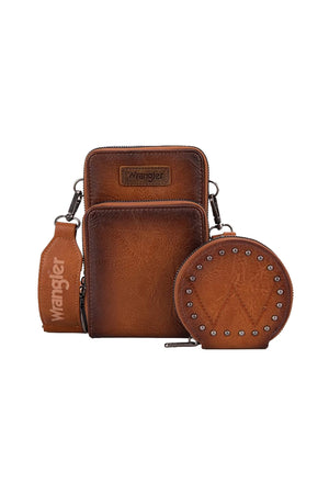 Wrangler Phone Wallet Coin Purse Set