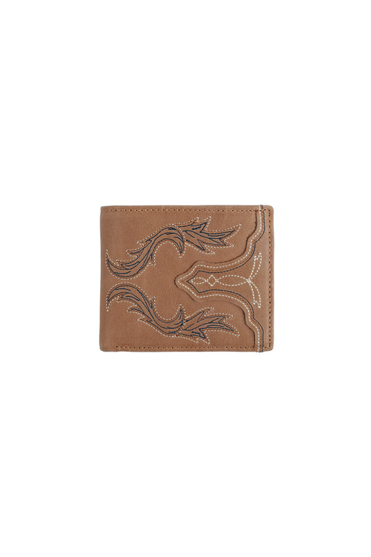 Wrangler Lennox Bifold Wallet - Tan