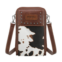 Wrangler Cow Print Phone Wallet Bag