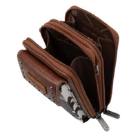 Wrangler Cow Print Phone Wallet Bag
