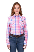 WMNS Astrid Check LS Shirt