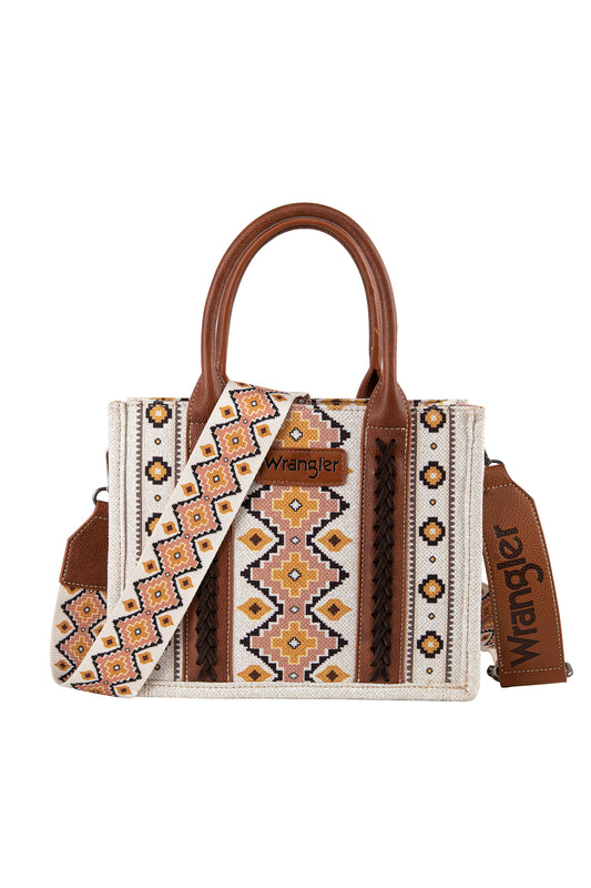 Wrangler - Natural Southwestern Crossbody Bag