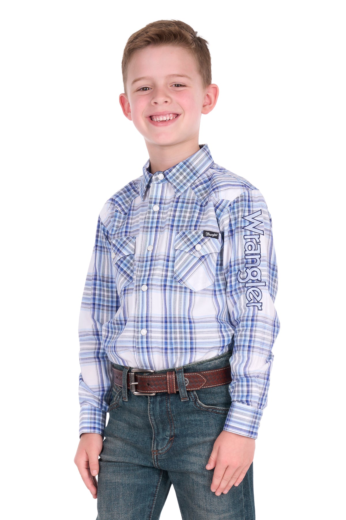 Wrangler - Boys Eric LS Shirt