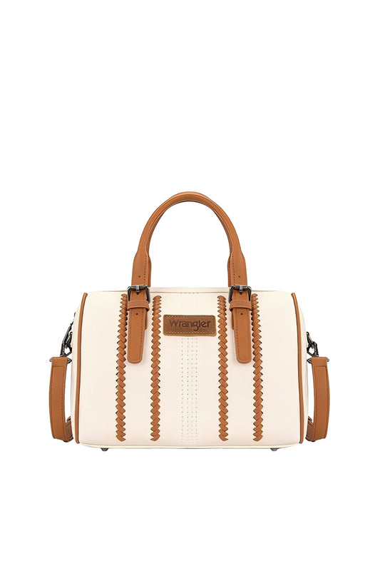 Wrangler - Natural Boston Barrel Bag