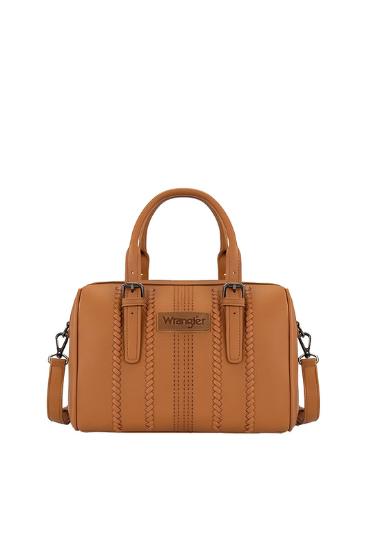 Wrangler - Tan Boston Barrel Bag