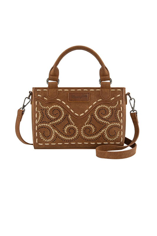 Wrangler - Tan Swirl Crossbody Bag