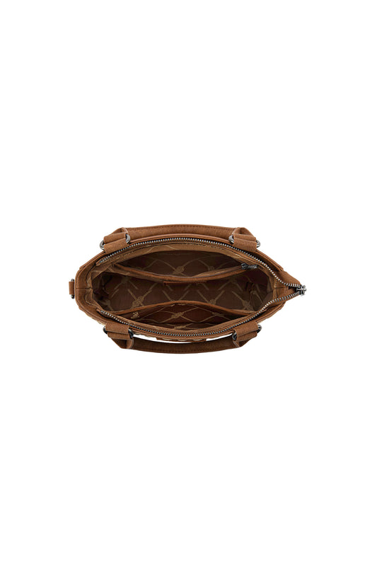 Wrangler - Tan Swirl Crossbody Bag