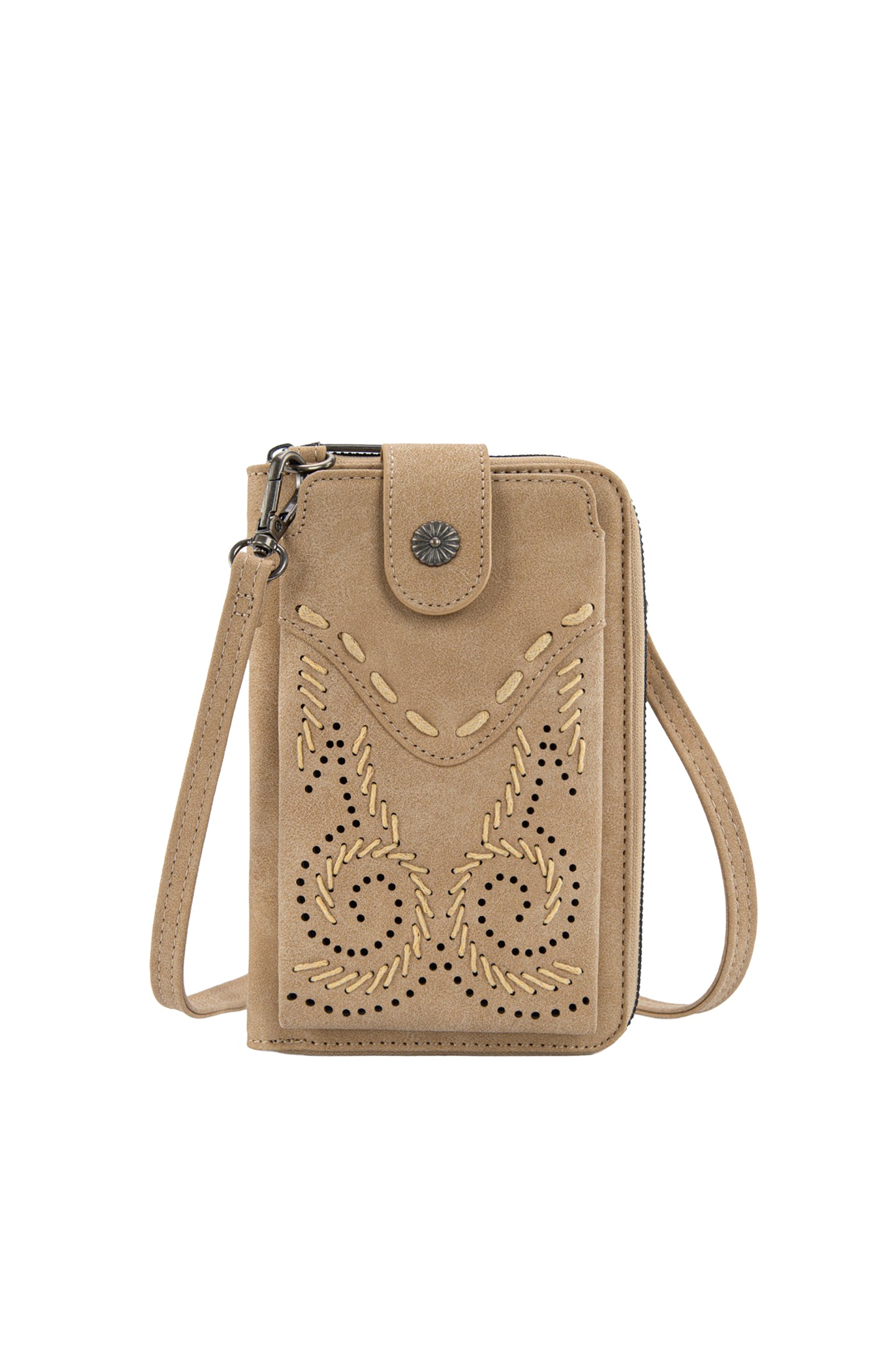 Wrangler - Natural Swirl Phone Wallet Bag