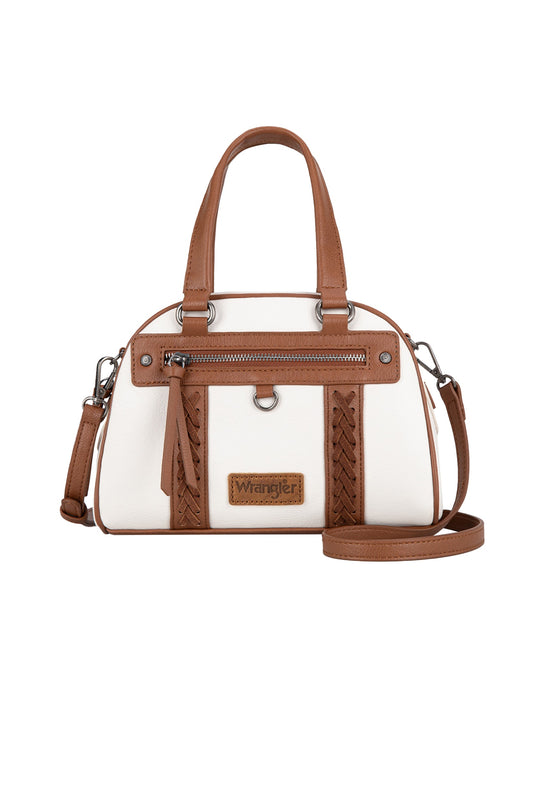 Wrangler - Whipstitch Crossbody Bag Beige