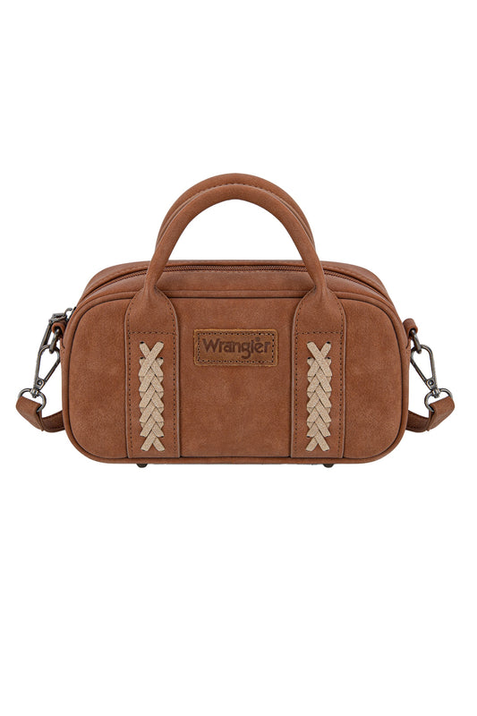 Wrangler - Whipstitch Mini Crossbody Bag Tan