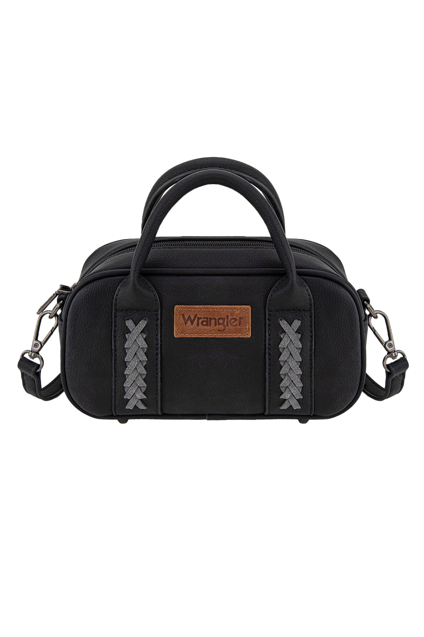 Wrangler - Whipstitch Mini Crossbody Bag Black