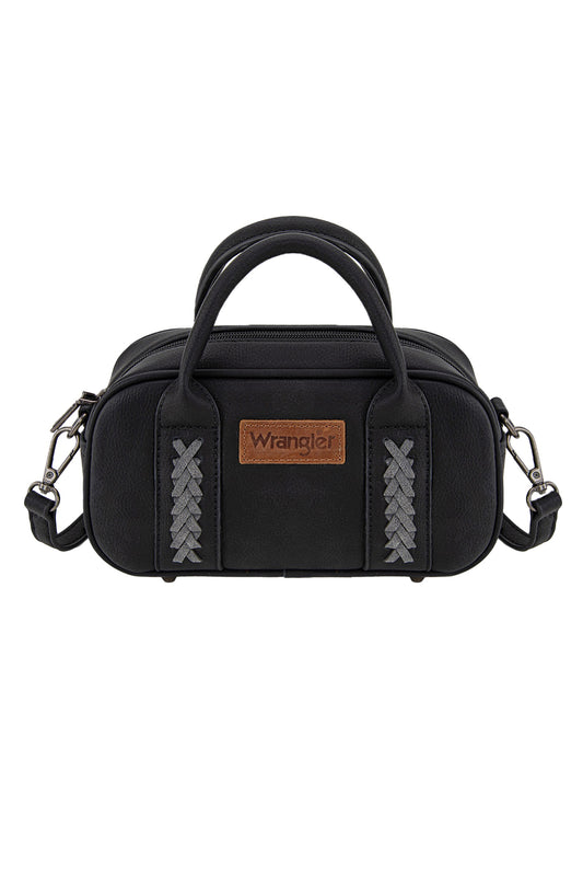 Wrangler - Whipstitch Mini Crossbody Bag Black