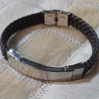 Mountain Creek Stainless Steel & PVC Bracelet