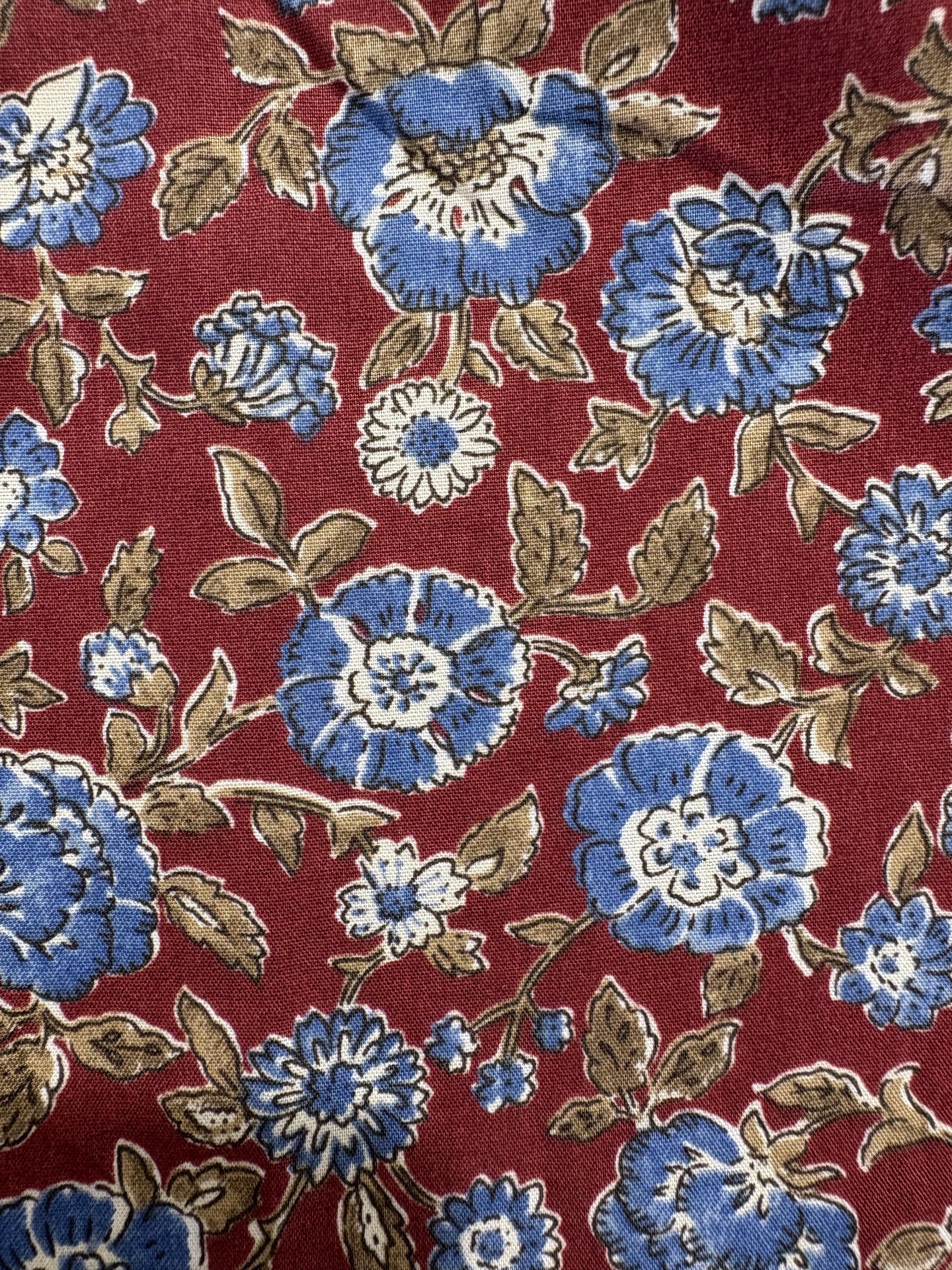 Trad Country - Burgandy Blouse
