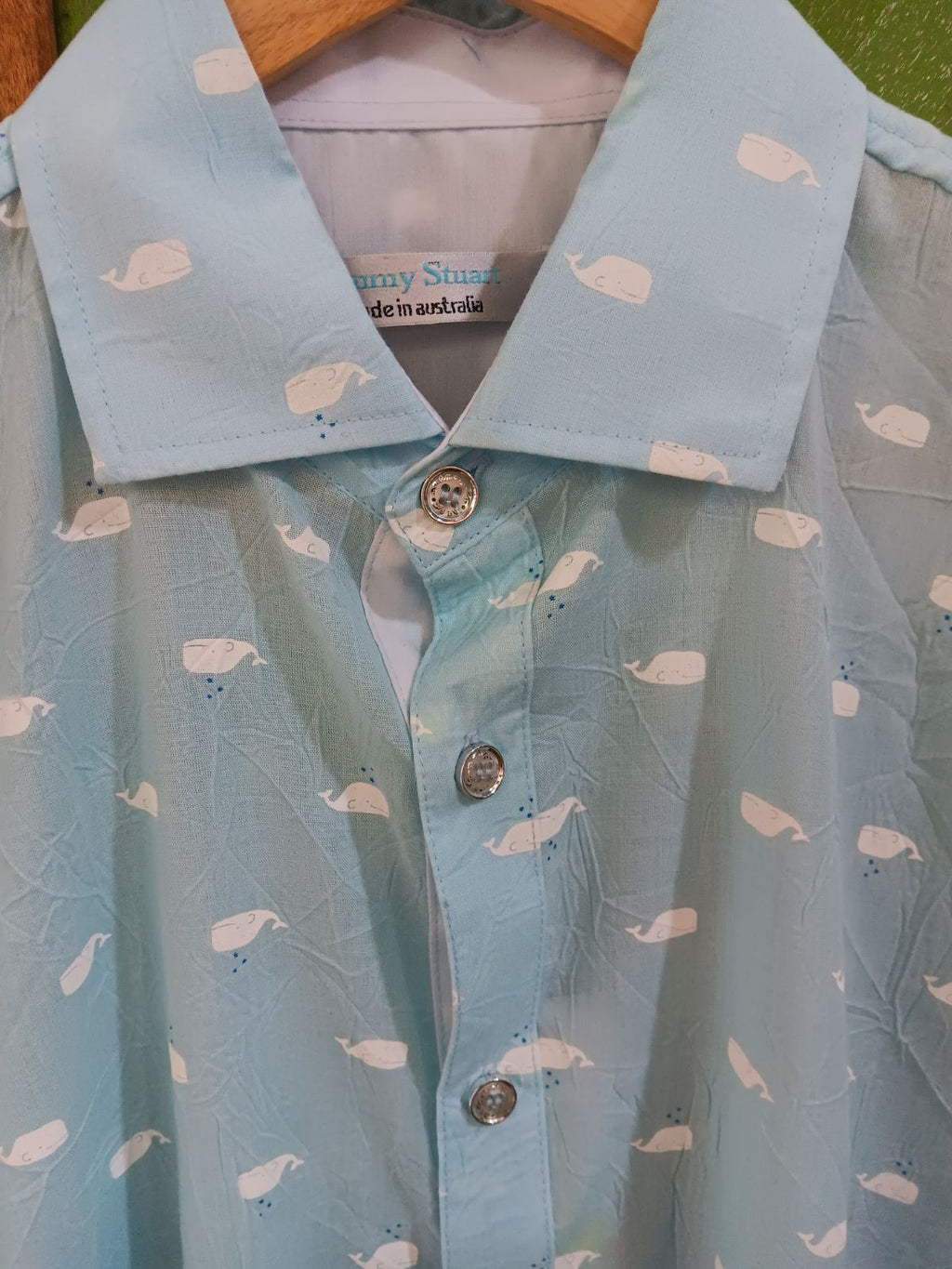 SALE - Mens Jimmy Stuart Beluga Whale S/S Shirt