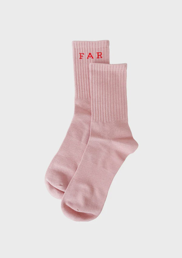 Far Mer - Pink Boot Socks