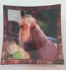 SALE - Posh Glass Horse Plate